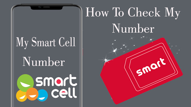 how to check own number in smart cell