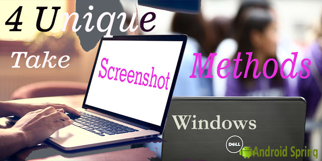 how to take screenshot in dell laptop